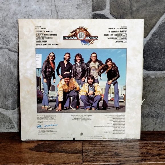 The Doobie Brother The Best Of The Doobies BSK 3112 Vinyl Record 1976 - Picture 2 of 6